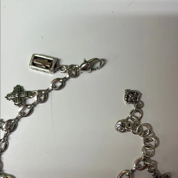 Brighton Silver Cross Charm Bracelet - Picture 6 of 6